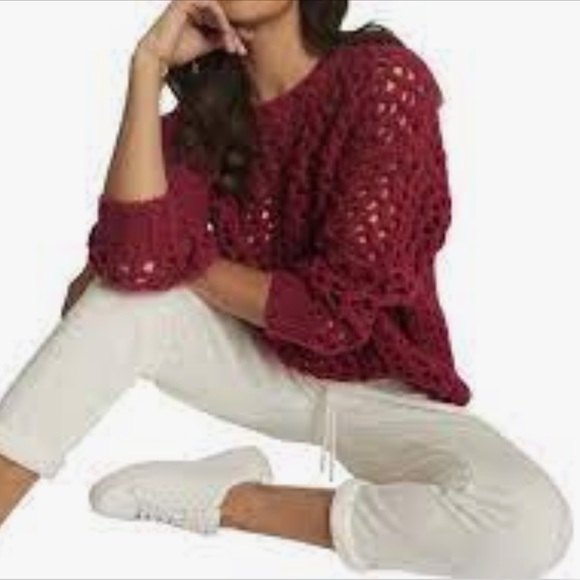 Reiss NATALIE NWOT Open-Knit Oversized Sweater. - Picture 5 of 7
